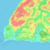 Топографическая карта Barra, высота, рельеф