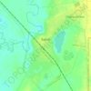 Топографическая карта Бурла, высота, рельеф