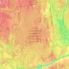 Топографическая карта Особо охраняемая природная территория «Мшинское болото», высота, рельеф