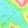 Топографическая карта Aspen, высота, рельеф