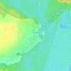 Топографическая карта Ошутъялы, высота, рельеф