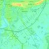 Топографическая карта Heslington, высота, рельеф