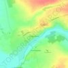Топографическая карта Покровское, высота, рельеф