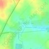 Топографическая карта Казейки, высота, рельеф