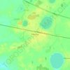 Топографическая карта Варгаши, высота, рельеф