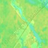 Топографическая карта Поречье, высота, рельеф