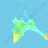 Топографическая карта Formentera, высота, рельеф