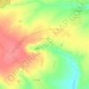 Топографическая карта Питишево, высота, рельеф