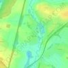 Топографическая карта Чурилы, высота, рельеф