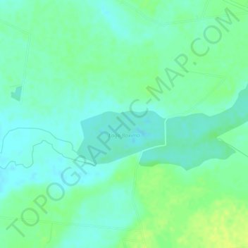 Топографическая карта Lago Boximo, высота, рельеф