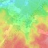 Топографическая карта Струбка, высота, рельеф