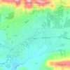 Топографическая карта Ojai, высота, рельеф