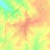 Топографическая карта Jamesport, высота, рельеф