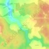 Топографическая карта Григрево, высота, рельеф