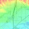 Топографическая карта Cottonwood, высота, рельеф