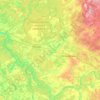 Топографическая карта Шумилинский район, высота, рельеф