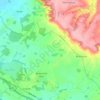 Топографическая карта Brabourne, высота, рельеф
