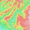 Топографическая карта Канал, высота, рельеф
