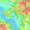 Топографическая карта Nová Kelča, высота, рельеф