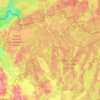 Топографическая карта Поречский сельский Совет, высота, рельеф