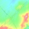 Топографическая карта Мочище, высота, рельеф