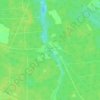Топографическая карта Рудня, высота, рельеф