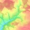 Топографическая карта Каверляны, высота, рельеф
