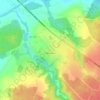 Топографическая карта Демидовка, высота, рельеф
