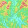 Топографическая карта Arundel, высота, рельеф