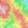 Топографическая карта Sky Londa, высота, рельеф