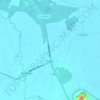 Топографическая карта Яноши, высота, рельеф