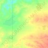 Топографическая карта Lake Mackay, высота, рельеф