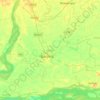 Топографическая карта Barpeta, высота, рельеф
