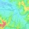 Топографическая карта Cardiff, высота, рельеф