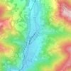 Топографическая карта Квасы, высота, рельеф