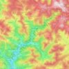 Топографическая карта Todtnau, высота, рельеф