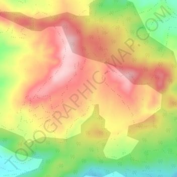 Топографическая карта Garjanbija, высота, рельеф