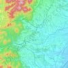 Топографическая карта Камеяма, высота, рельеф