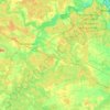 Топографическая карта Вязьевский сельский Совет, высота, рельеф
