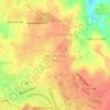 Топографическая карта Worthington Hills, высота, рельеф