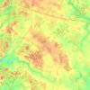 Топографическая карта Подгорьевский сельский Совет, высота, рельеф