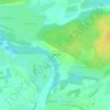 Топографическая карта Темряшино, высота, рельеф