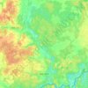 Топографическая карта Ялма, высота, рельеф