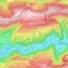 Топографическая карта Montancy, высота, рельеф
