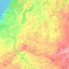 Топографическая карта Arran–Elderslie, высота, рельеф