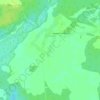 Топографическая карта Полесское, высота, рельеф