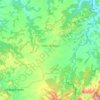 Топографическая карта Cretas, высота, рельеф
