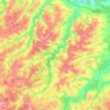 Топографическая карта Кордяга, высота, рельеф