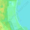 Топографическая карта Коккорево, высота, рельеф