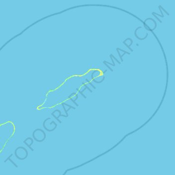 Топографическая карта Takaroa, высота, рельеф